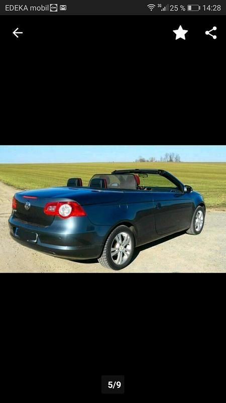 Gebraucht VW Eos 140 PS (102 kW) 2007 Grau Cabrio