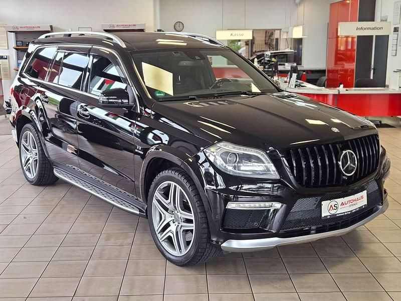 Obsidianschwarz metalliclack Gebraucht 2014 Mercedes GL63 AMG AMG SUV | 39.990 € (Fairer Preis) - Bild 1/4
