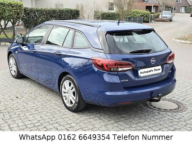Gebraucht Opel Astra Edition 110 PS (80 kW) 2018 Blau Kombi
