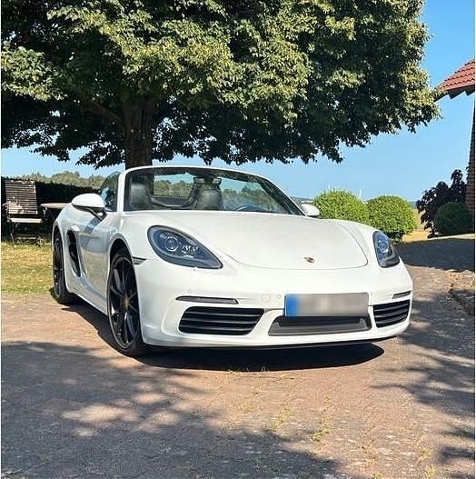 Gebraucht Porsche 718 Boxster 299 PS (219 kW) 2017 Weiß Cabrio