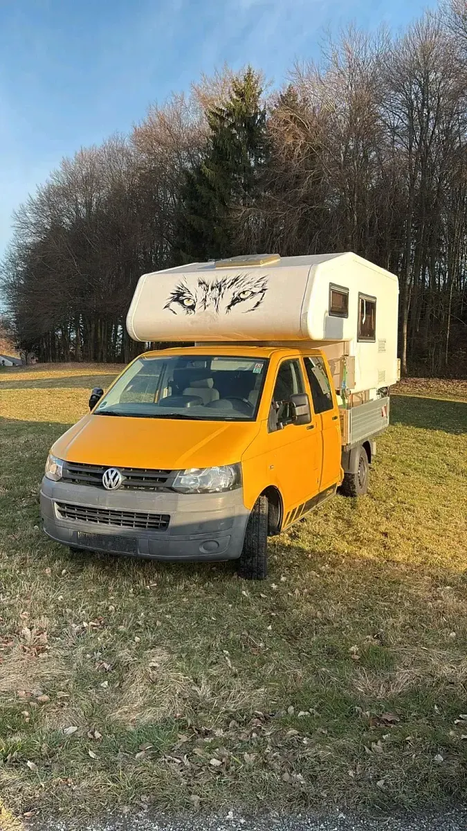 Gebraucht VW T5 102 PS (75 kW) 2010 Gelb Van