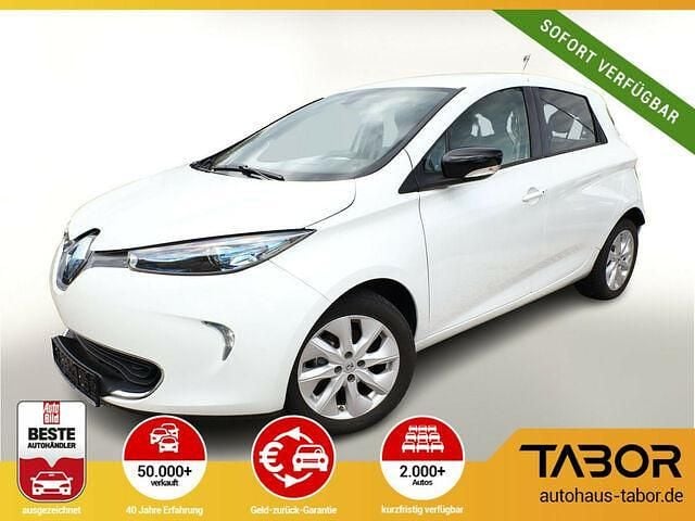 Gebraucht Renault Zoe Zen 64 kW (88 PS) 2016 Weiß (weiss "nacre") Kleinwagen