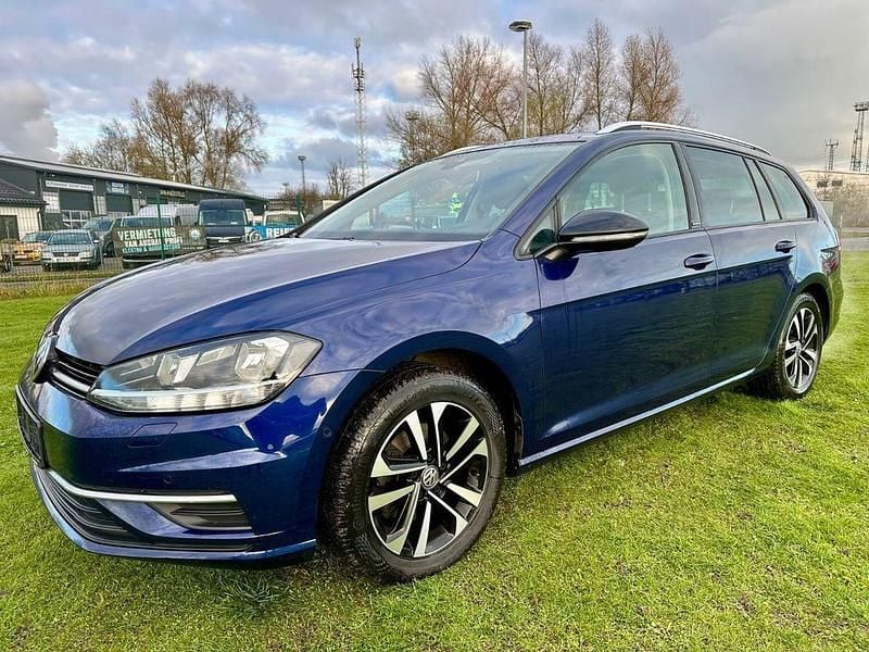 Blau Gebraucht 2019 VW Golf VII IQ Drive Kombi | 11.000 € (Superpreis) - Bild 1/4