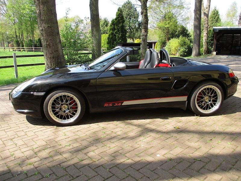 Schwarz Gebraucht 2001 Porsche Boxster Cabrio | 29.999 € - Bild 1/4