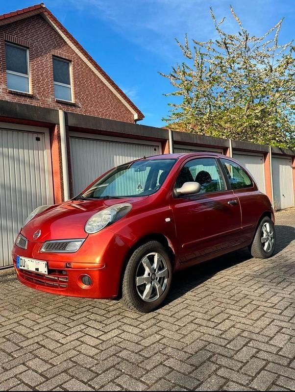 Orange Gebraucht 2008 Nissan Micra Kleinwagen | 2.200 € (Teuer) - Bild 1/4