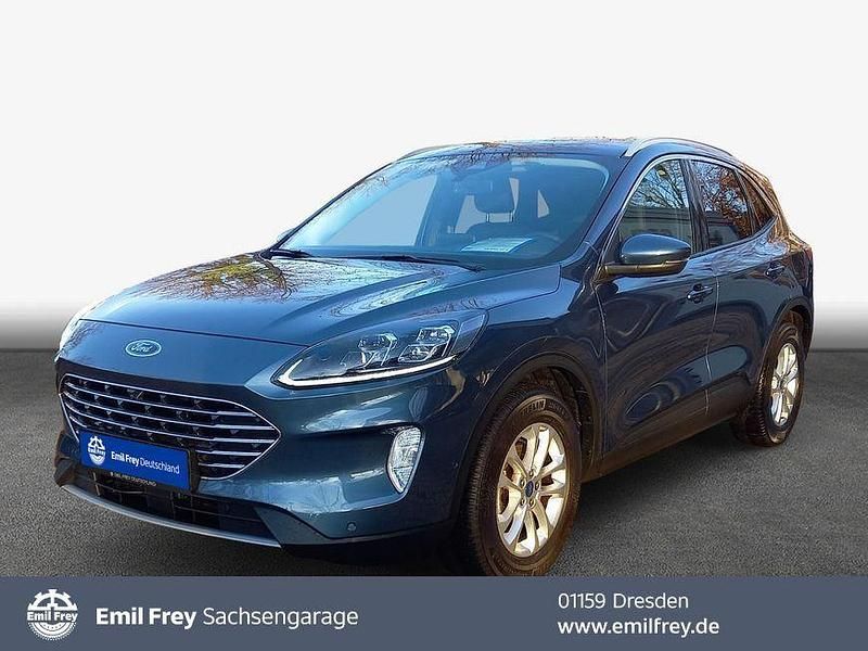 Gebraucht Ford Kuga Titanium X 150 PS (110 kW) 2022 Chrome blue metallic SUV
