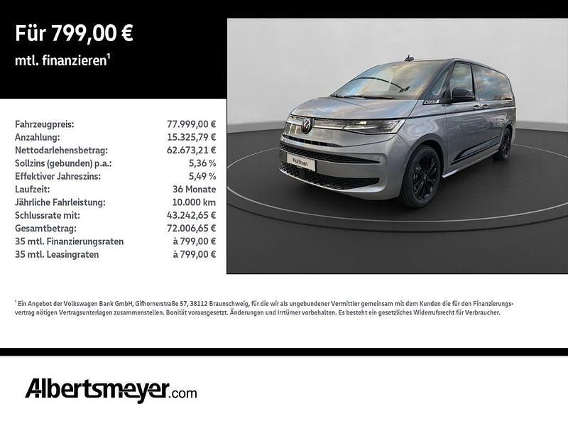 Neu VW Multivan Edition 150 PS (110 kW) 2025 Silber Van