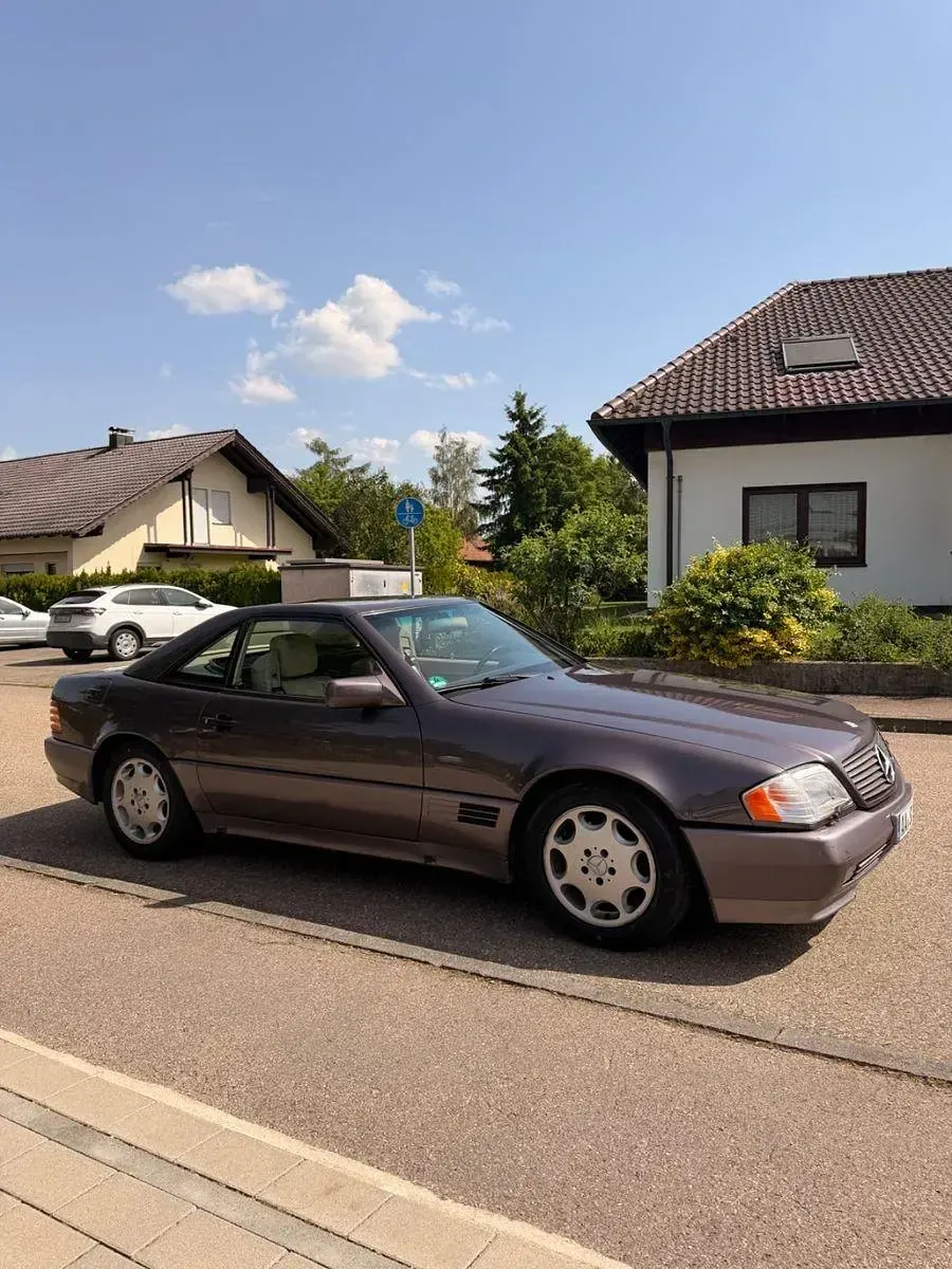 Gebraucht Mercedes SL500 336 PS (247 kW) 1992 Grau Cabrio