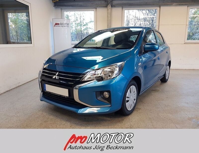 Blau Gebraucht 2024 Mitsubishi Space Star Select Limousine | 13.333 € (Fairer Preis) - Bild 1/4