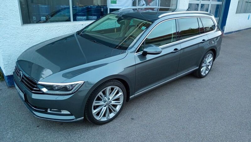 Grau Gebraucht 2015 VW Passat Highline Kombi | 17.500 € (Teuer) - Bild 1/4