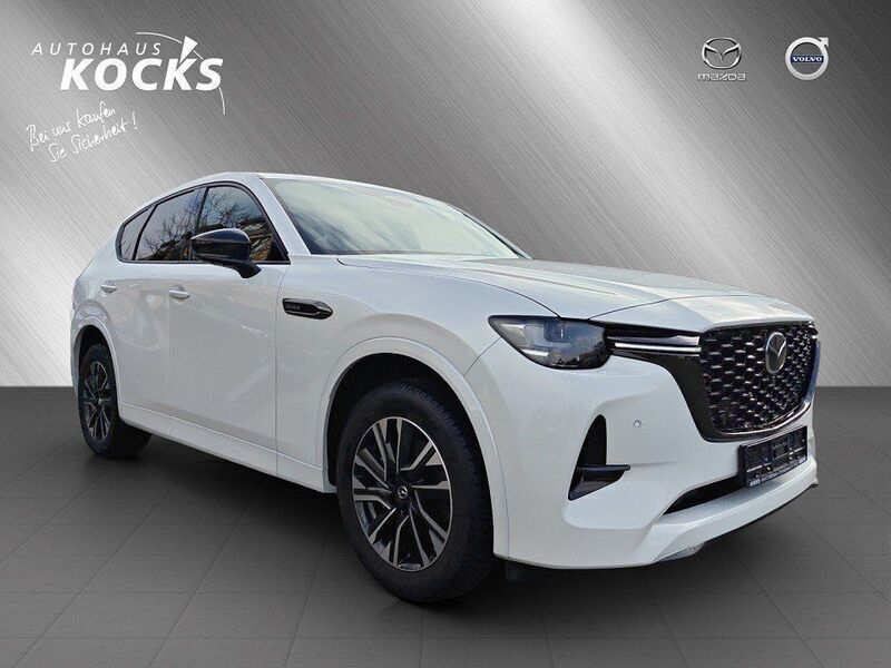 Rhodium white Gebraucht 2025 Mazda CX-60 Homura-Line SUV | 50.945 € (Fairer Preis) - Bild 1/4