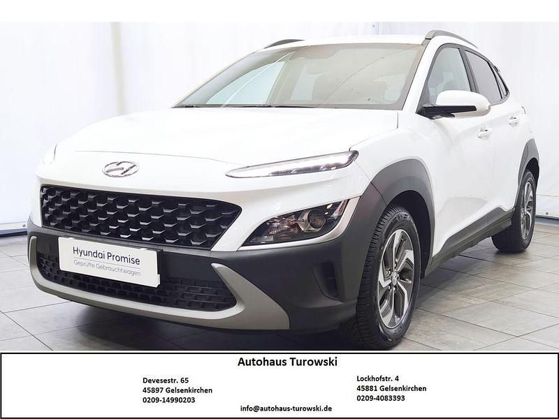 Atlas white / sol Gebraucht 2022 Hyundai Kona Edition 30 SUV | 22.970 € (Fairer Preis) - Bild 1/4