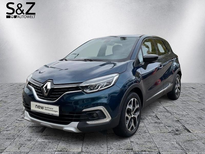 Blau Gebraucht 2019 Renault Captur Intens SUV | 13.480 € (Etwas zu teuer) - Bild 1/4