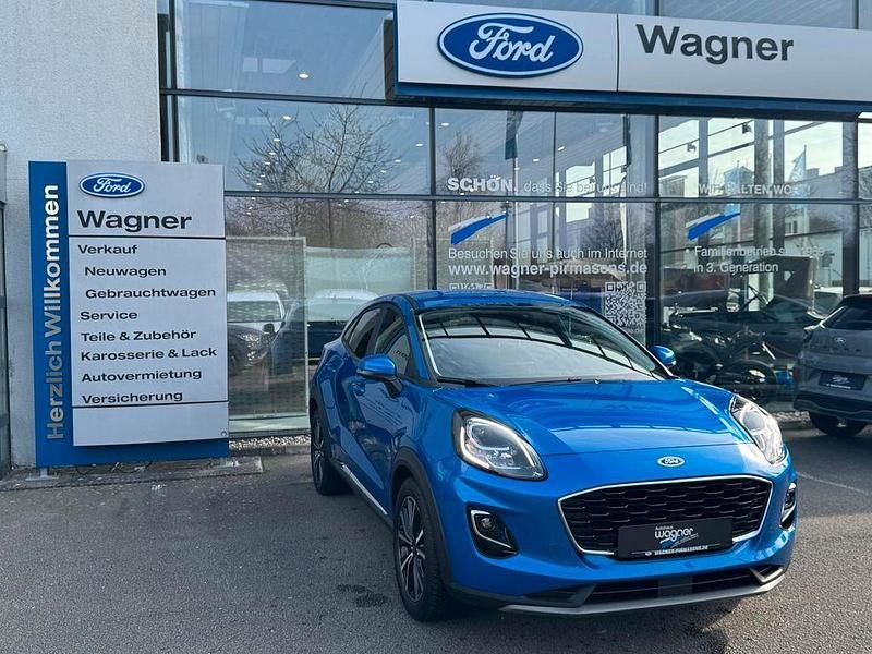 Usata Ford Puma Titanium 125 CV (91 kW) 2020 Blu SUV