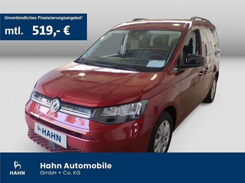 Rot Gebraucht 2022 VW Caddy Life Van / Kleinbus | 32.295 € (Teuer) - Bild 1/2