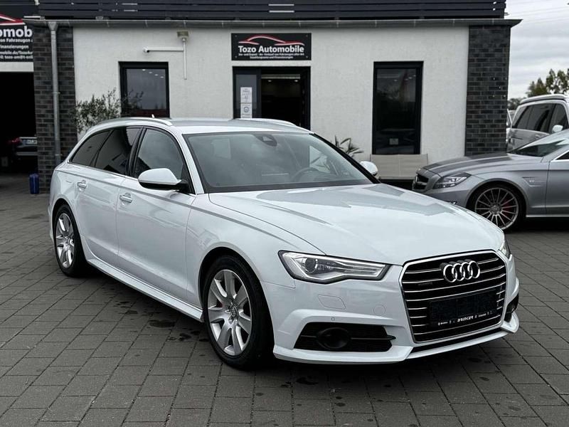 Gletscherweiss Gebraucht 2018 Audi A6 Sport Kombi | 20.690 € (Etwas zu teuer) - Bild 1/4