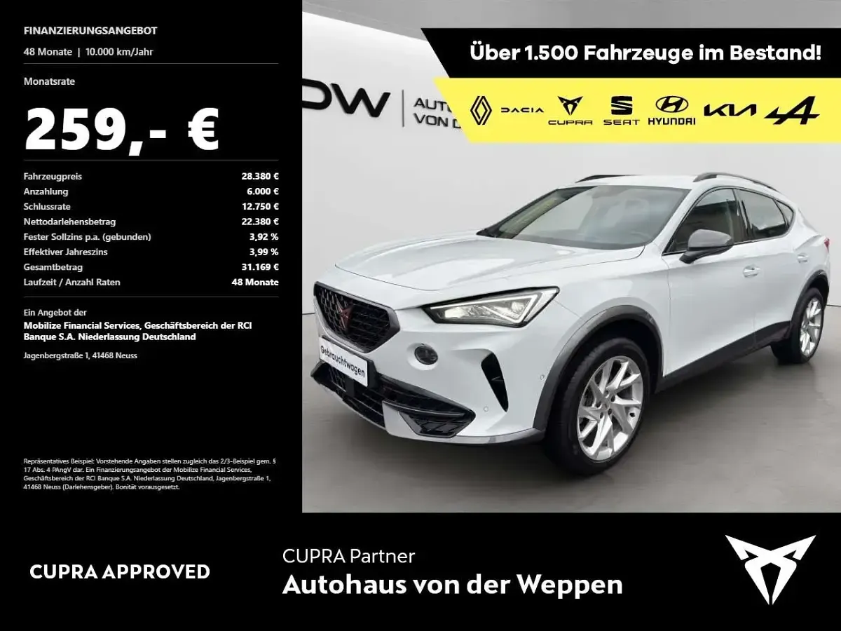 Gebraucht Cupra Formentor Basis 150 PS (110 kW) 2024 SUV