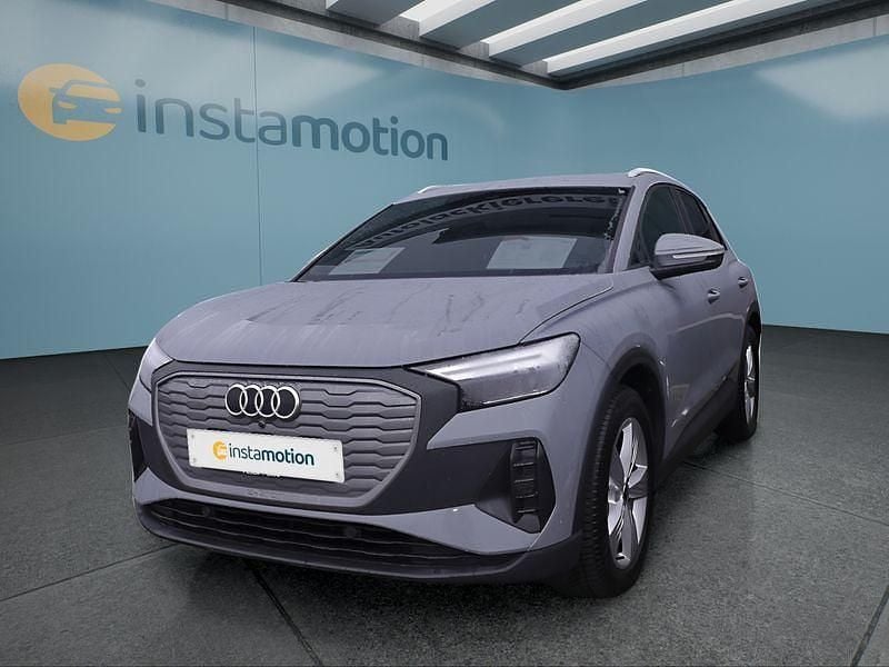 Grau Gebraucht 2022 Audi Q4 e-tron SUV | 26.599 € (Guter Preis) - Bild 1/4