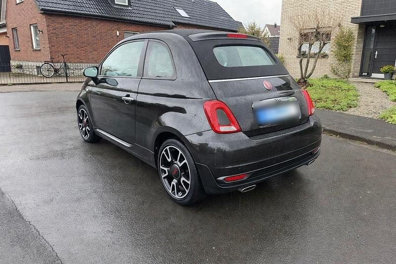 Gebraucht Fiat 500S S 69 PS (50 kW) 2017 Schwarz Cabrio
