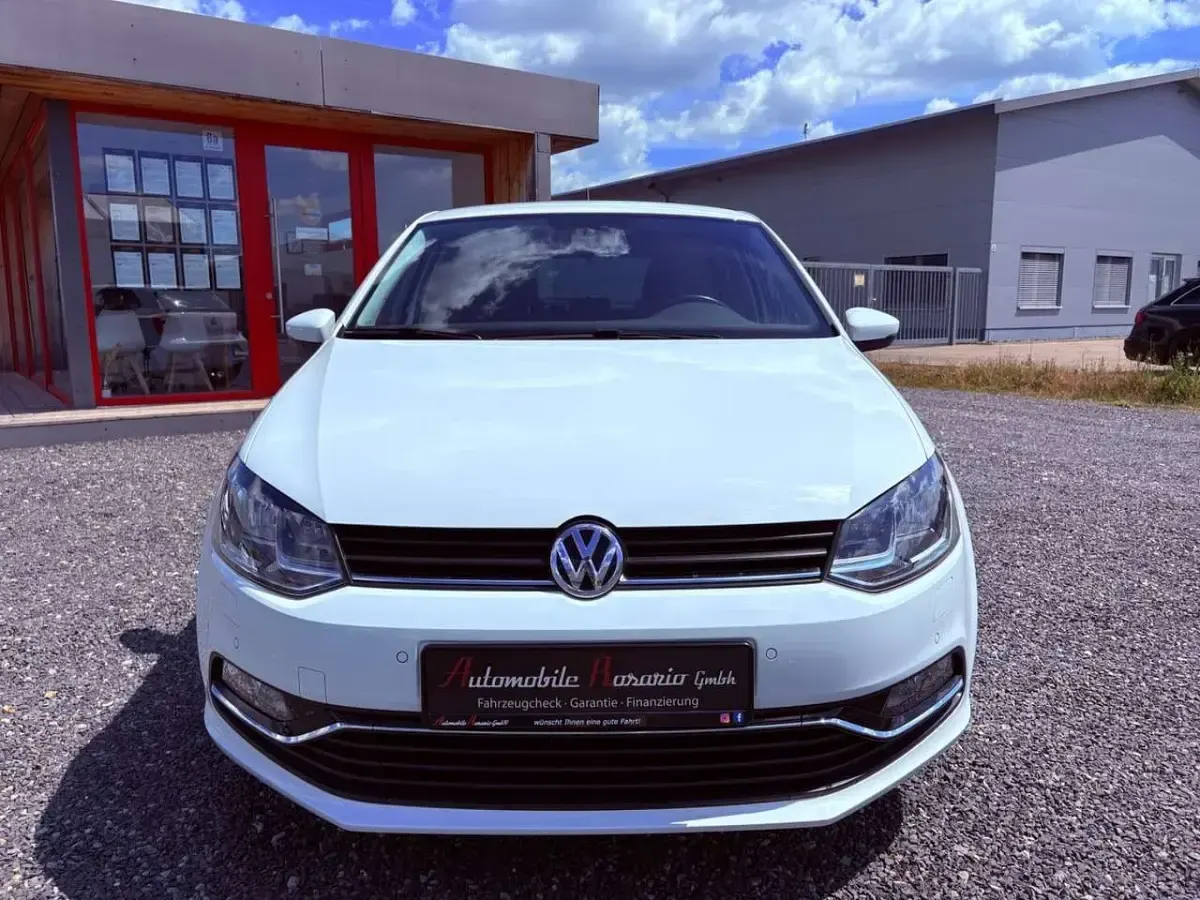 Gebraucht VW Polo Sportline 90 PS (66 kW) 2014 Weiß Limousine