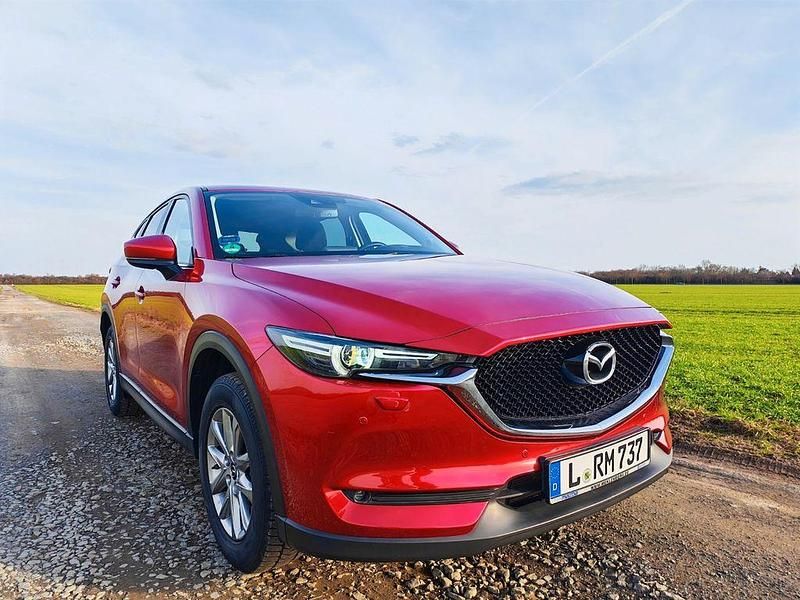 Gebraucht Mazda CX-5 Exclusive-Line 150 PS (110 kW) 2017 Rot SUV