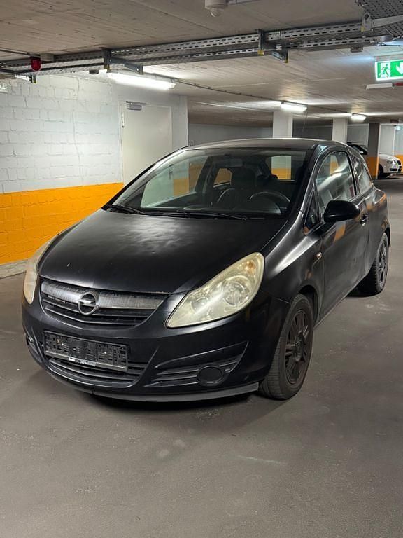 Gebraucht Opel Corsa 80 PS (58 kW) 2008 Schwarz Kleinwagen