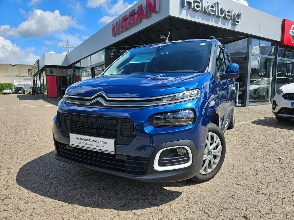 Gebraucht Citroën e-Berlingo Feel 110 PS (80 kW) 2019 Blau Van / Kleinbus