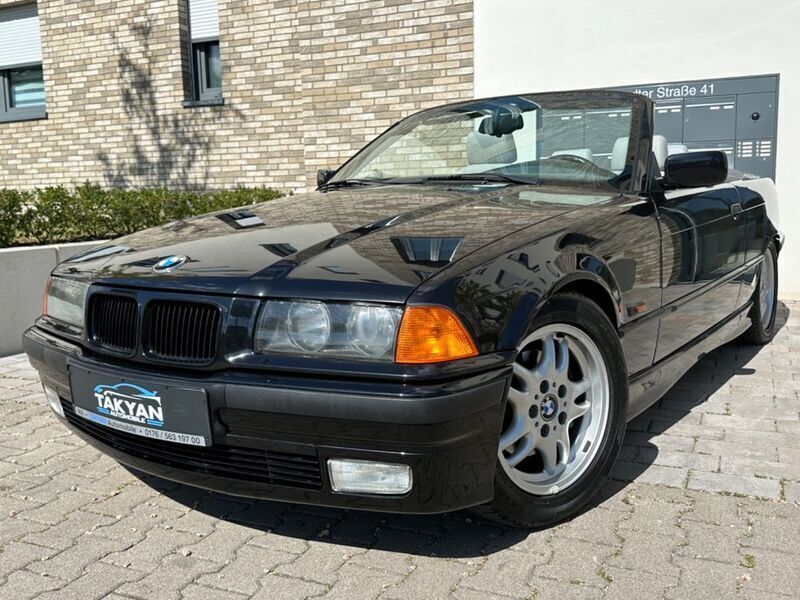 Schwarz Gebraucht 1995 BMW 328 Cabriolet Cabrio | 17.990 € - Bild 1/4