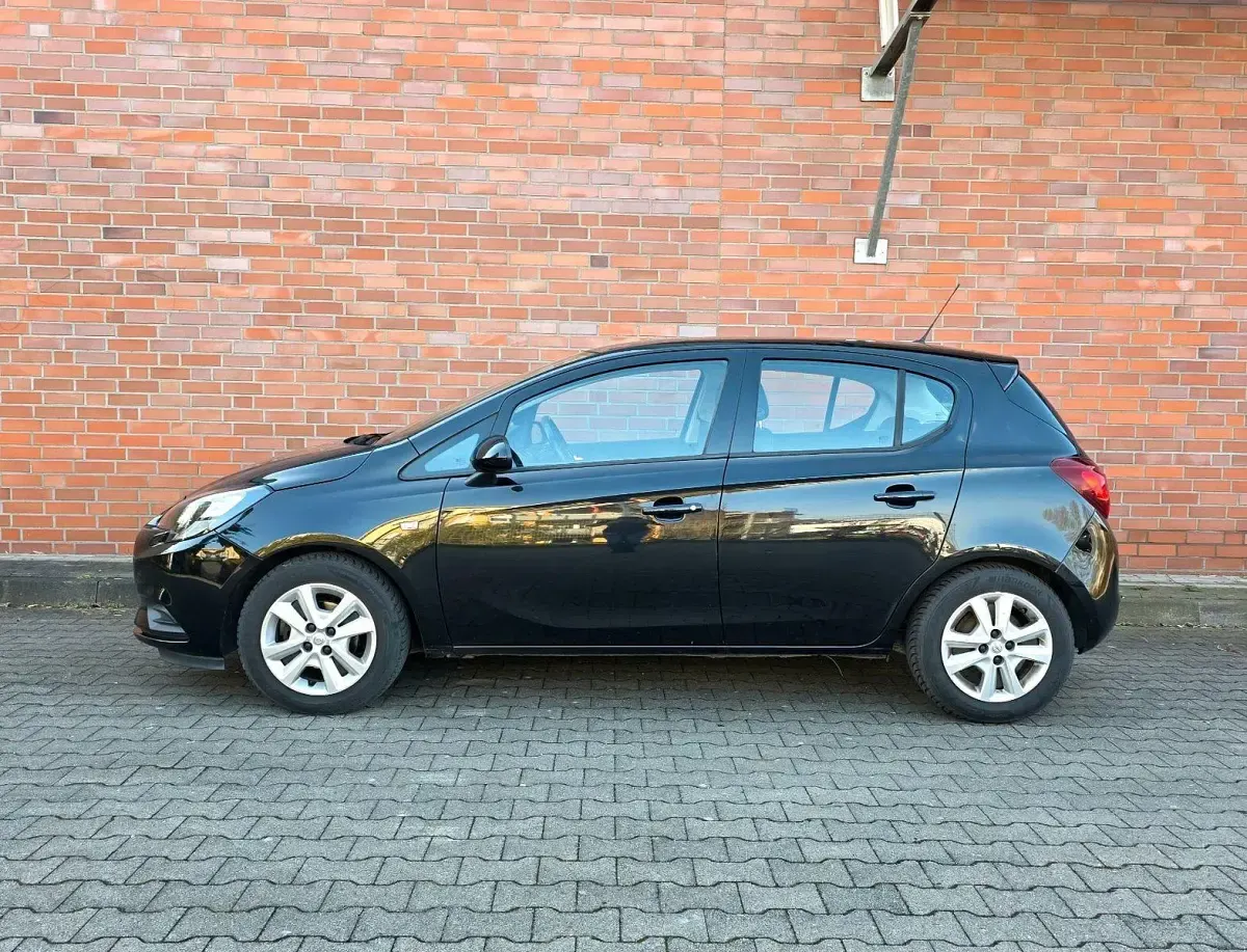 Gebraucht Opel Corsa Edition 90 PS (66 kW) 2017 Schwarz Kleinwagen