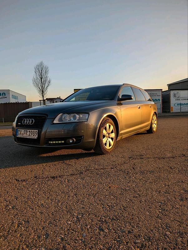 Grau Gebraucht 2009 Audi A6 S-Line Kombi | 2.950 € (Superpreis) - Bild 1/4