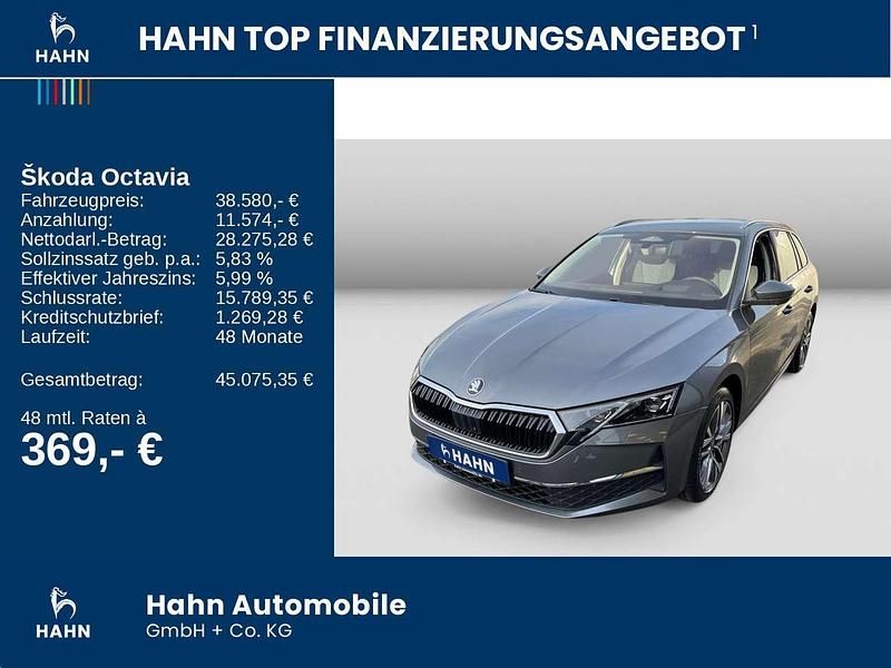 Neu Skoda Octavia 150 PS (110 kW) 2026 Graphitegrau metallic Kombi