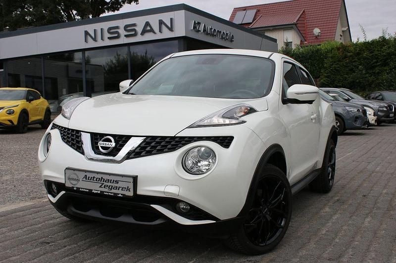 Weiß Gebraucht 2016 Nissan Juke N-Vision SUV | 10.780 € (Teuer) - Bild 1/4