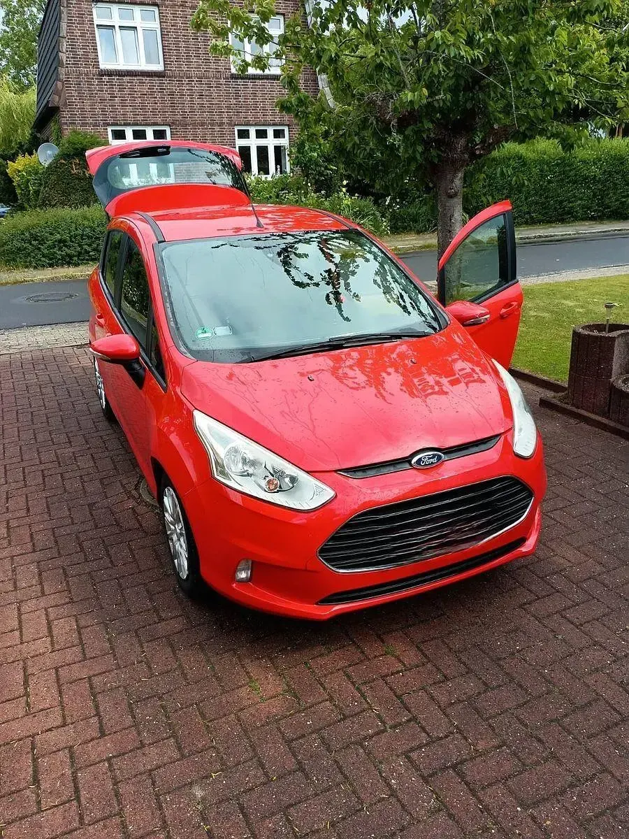 Gebraucht Ford B-MAX Cool & Connect 101 PS (74 kW) 2013 Rot Van / Kleinbus