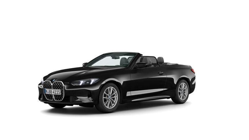 Schwarz uni Neu 2025 BMW 420 Sport Line Cabrio | 51.900 € - Bild 1/4