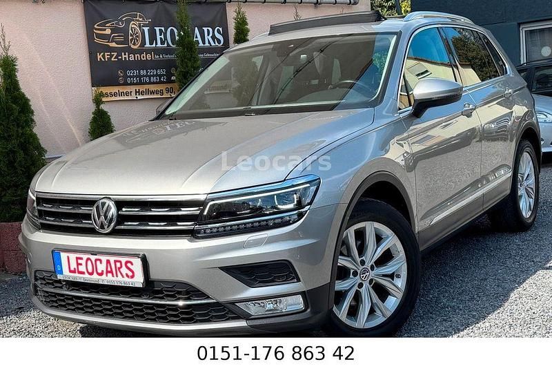 Grau Gebraucht 2017 VW Tiguan Highline SUV | 21.200 € (Fairer Preis) - Bild 1/4