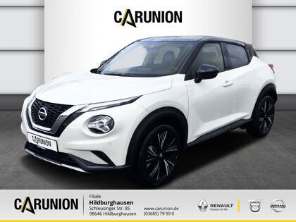 White/black Gebraucht 2020 Nissan Juke SUV | 17.860 € (Fairer Preis) - Bild 1/4