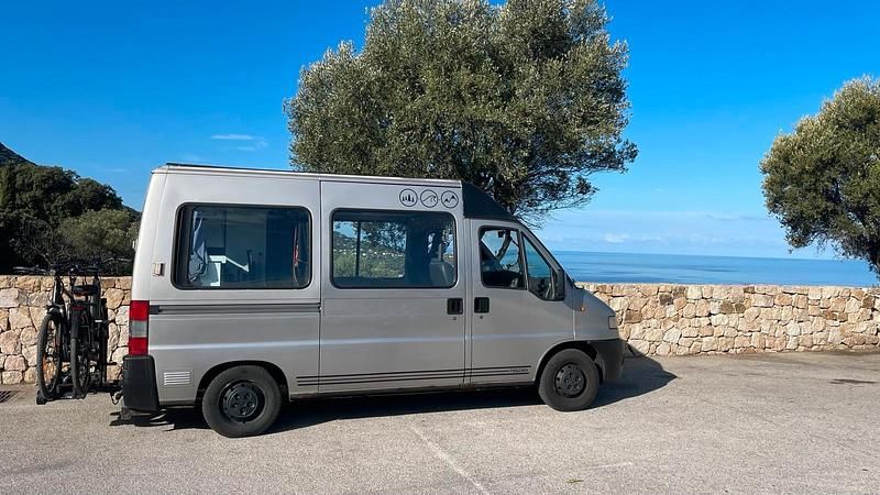 Gebraucht Fiat Ducato 122 PS (89 kW) 2001 Silber Van