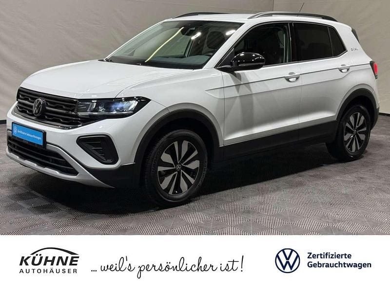 Weiß Gebraucht 2025 VW T-Cross Goal SUV | 23.830 € (Guter Preis) - Bild 1/3