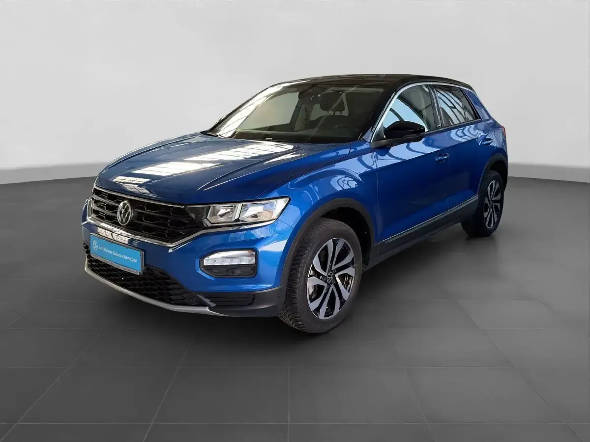 Gebraucht VW T-Roc Active 150 PS (110 kW) 2021 Blau SUV