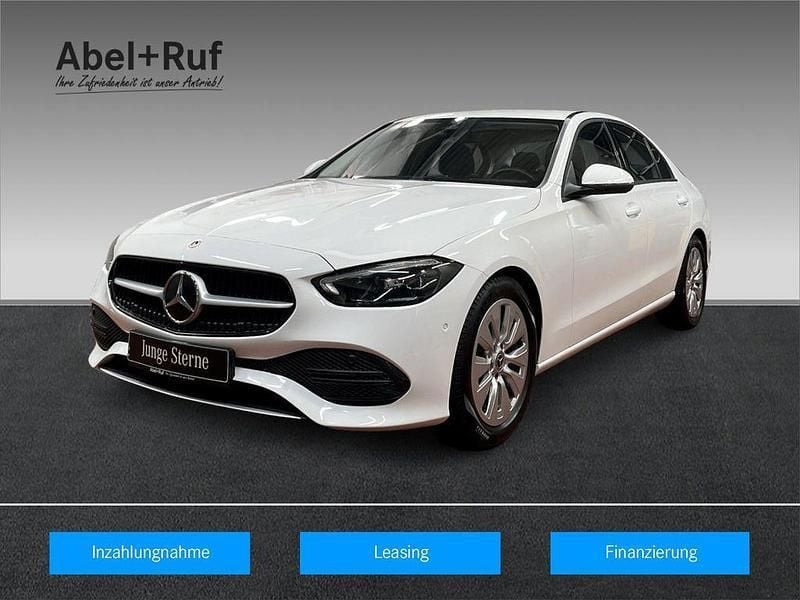 Weiß Gebraucht 2021 Mercedes C200 Business Limousine | 29.979 € (Guter Preis) - Bild 1/4