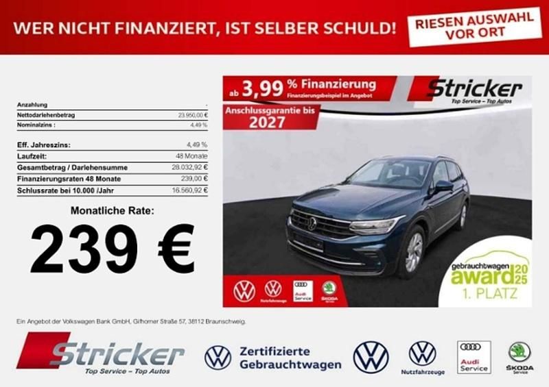 Gebraucht VW Tiguan Active 150 PS (110 kW) 2022 SUV