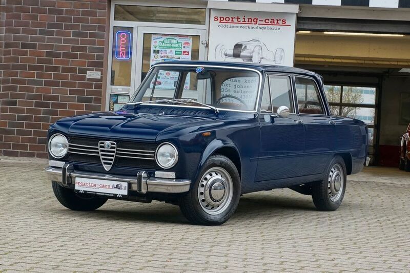 Blau Gebraucht 1970 Alfa Romeo Giulia 1300 Super Limousine | 24.500 € - Bild 1/4
