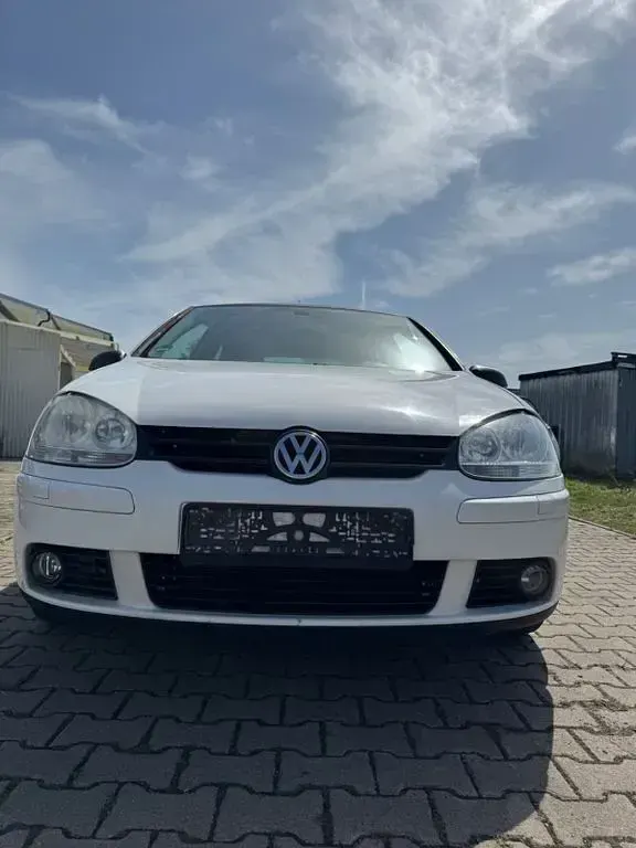 Gebraucht VW Golf VI Trendline 80 PS (58 kW) 2008 Weiß Kleinwagen