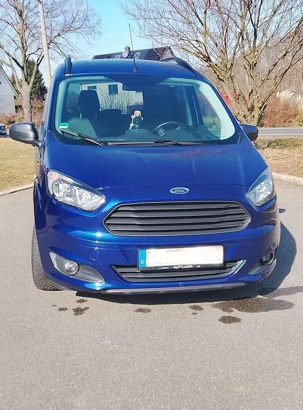 Gebraucht Ford Tourneo Ambiente 101 PS (74 kW) 2018 Blau Kombi