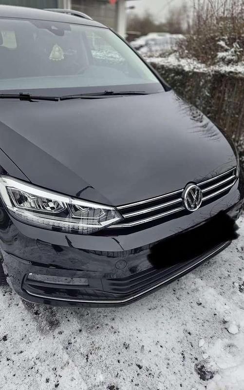 Gebraucht VW Touran IQ Drive 150 PS (110 kW) 2019 Schwarz Van / Kleinbus
