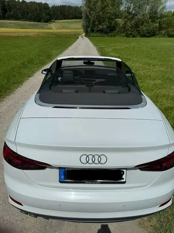 Gebraucht Audi A5 Cabriolet S-Line 190 PS (139 kW) 2019 Weiß Cabrio