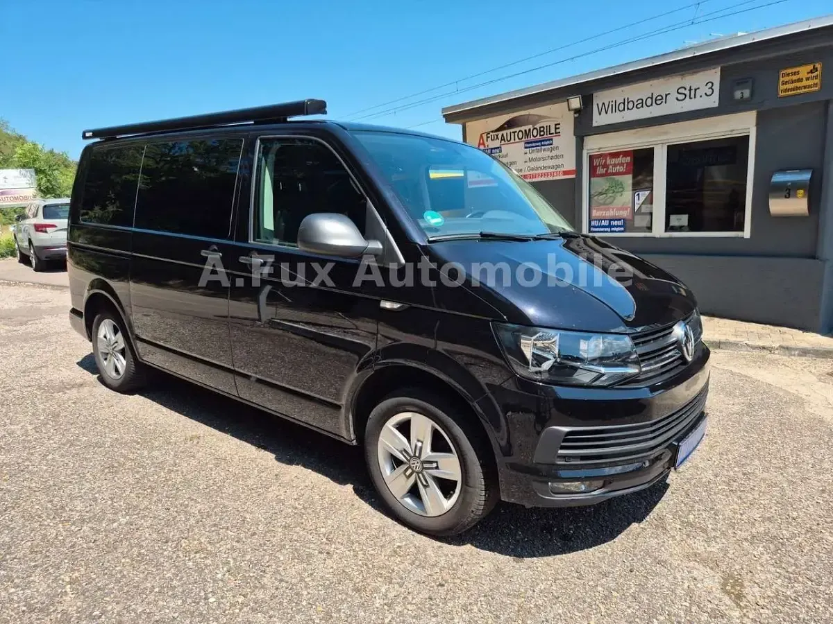 Gebraucht VW Multivan Trendline 150 PS (110 kW) 2017 Schwarz Van / Kleinbus