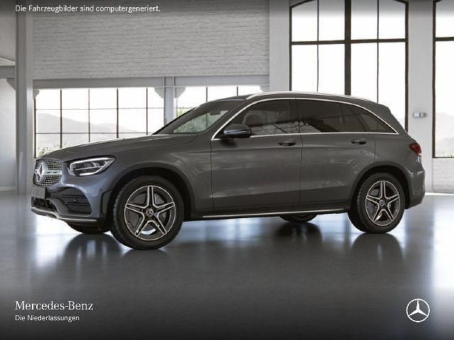 Grau Gebraucht 2022 Mercedes GLC220 AMG SUV | 40.990 € (Superpreis) - Bild 1/4