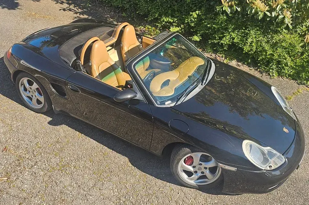 Gebraucht Porsche Boxster S 252 PS (185 kW) 2000 Schwarz Cabrio