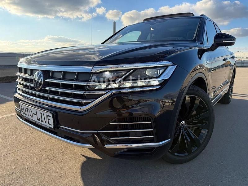 Schwarz Gebraucht 2021 VW Touareg SUV | 42.990 € (Guter Preis) - Bild 1/4